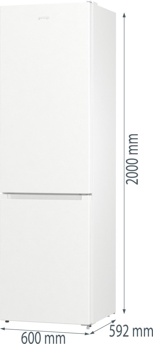 Gorenje kombinovani frižider NRK6202EW4