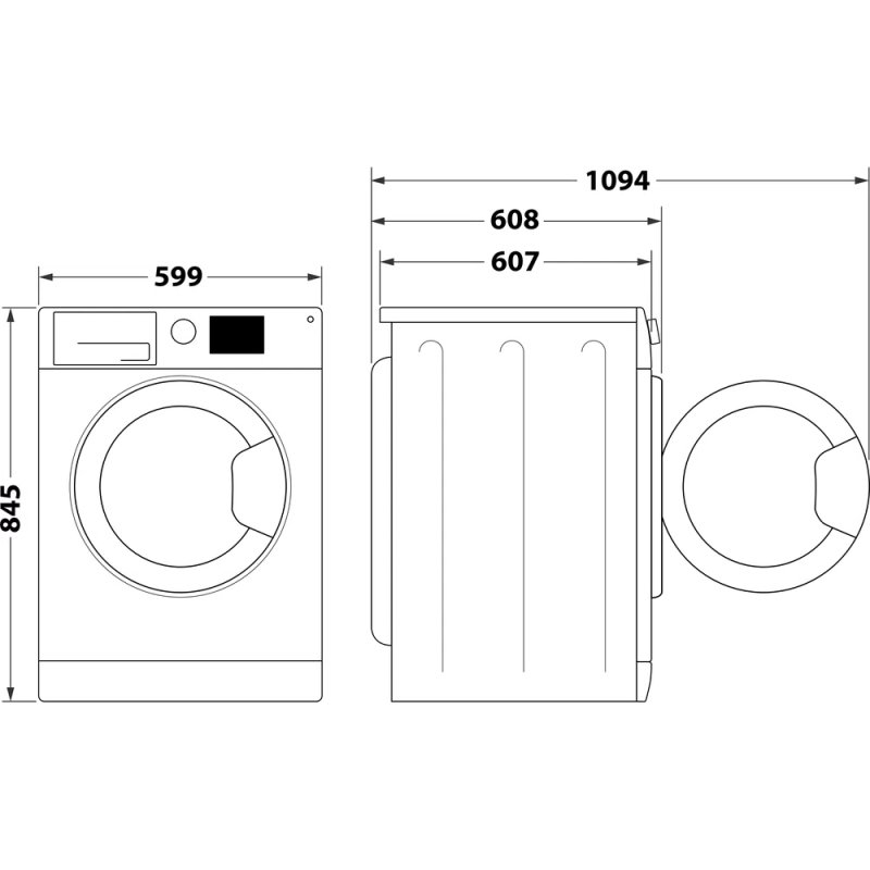 Whirlpool mašina za veš W6X W845WB EE