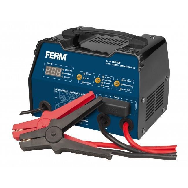 Ferm punjač akumulatora  6V/12V BCM1020