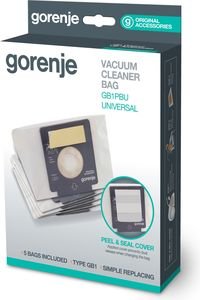 Gorenje vrećica za usisivač, papirna, 5 kom, GB1PBU