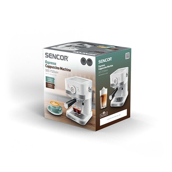 Sencor aparat za espresso i cappuccino SES 1720WH