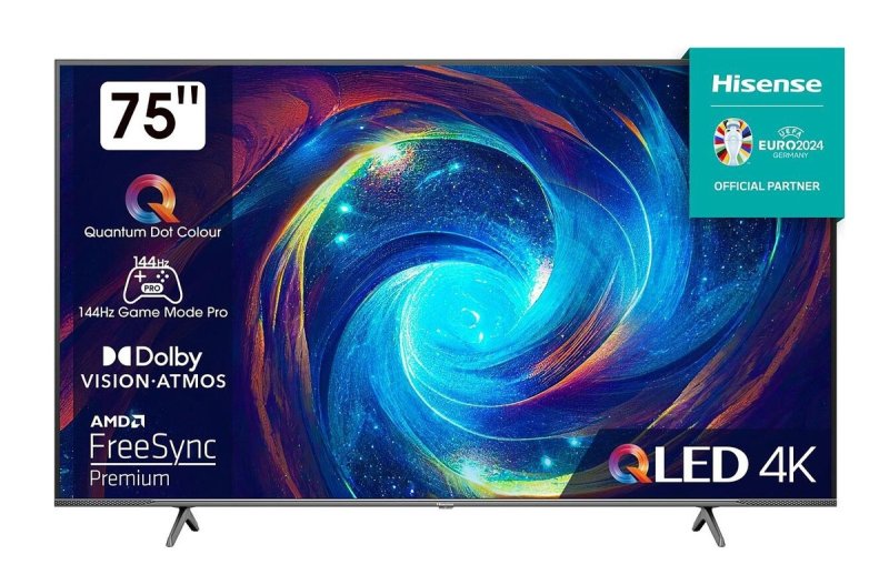 Hisense QLED TV, Smart UHD, 75E7KQPRO