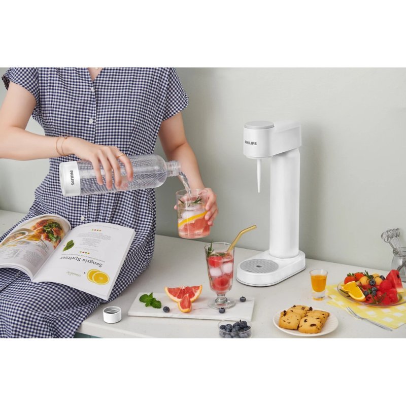 Philips aparat za soda vodu bijeli, ADD4901WH/10