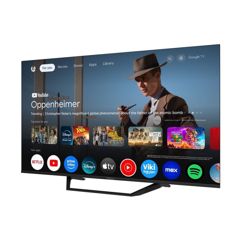 TESLA TV 50E655BUS Google TV Powered by Google Google Asistant