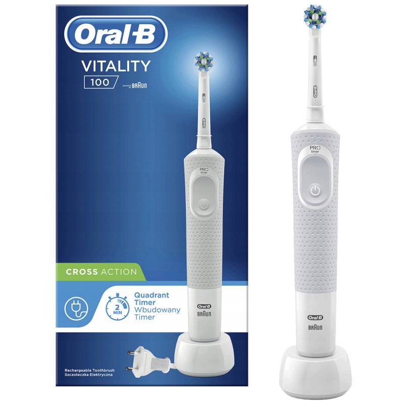 Električna četkica za zube, ORAL-B Vitality Easy Clean 100 Cross