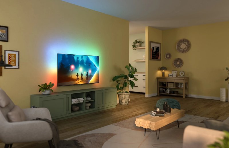Philips 4K LED Ambilight, Titan OS, Smart TV 65PUS8200/12