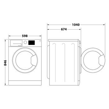 Whirlpool sušilica WP E12X WBS EE