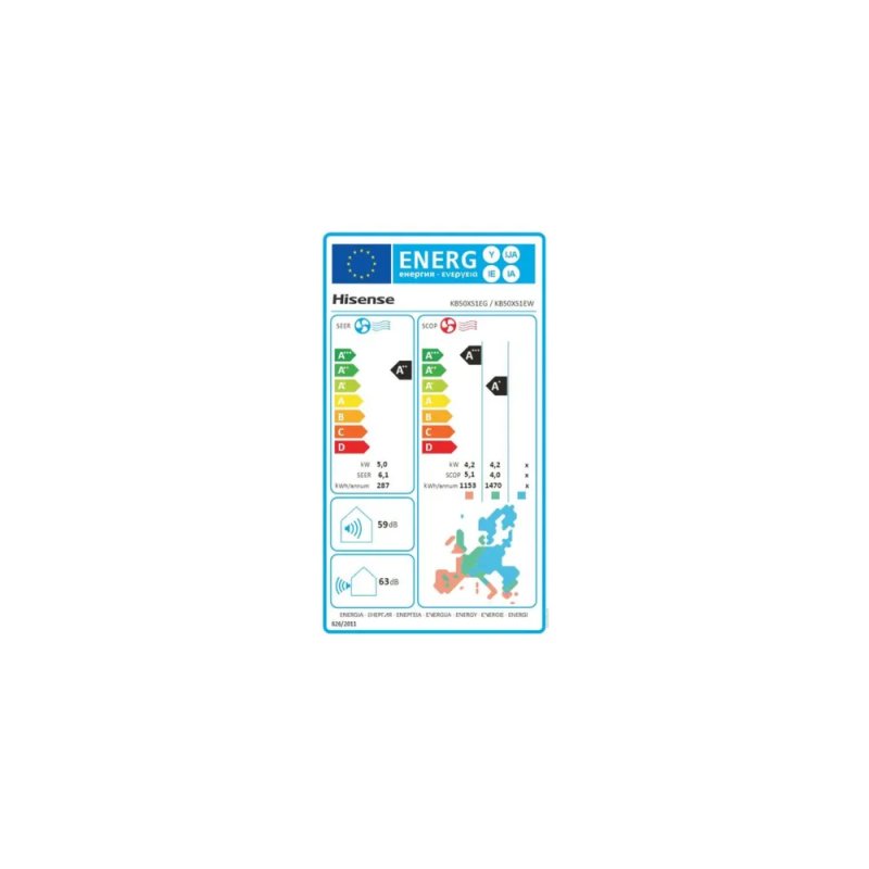 Hisense inverter klima 18K-KB50XS1E