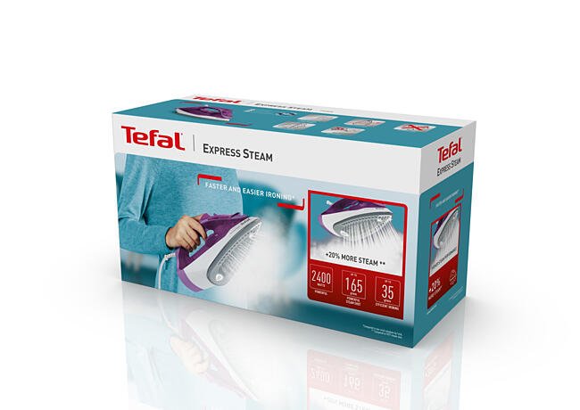 Tefal pegla na paru, 2400 W, Express Steam FV2836E0