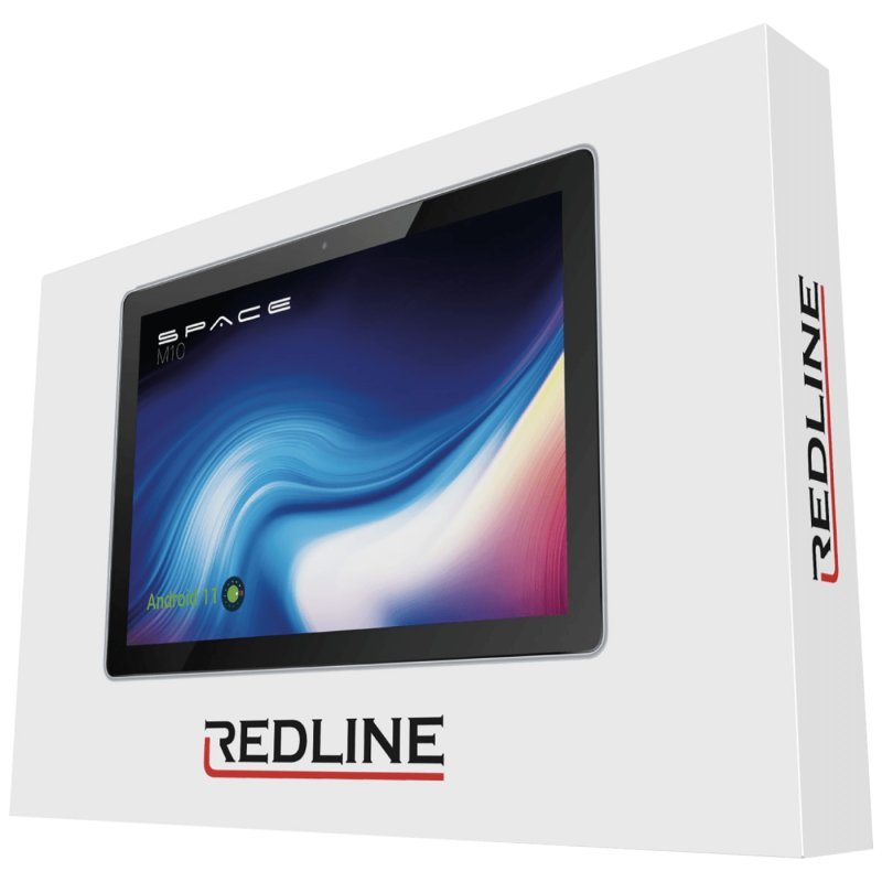 Redline tablet 10.1", IPS 1280x800, CPU 2.0 GHz, 2/32 GB 5000 mAh Space M10