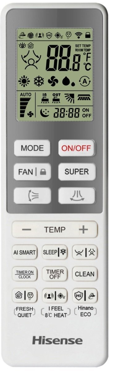 Hisense inverter klima uređaj 12K-QH35XV2BG-AS