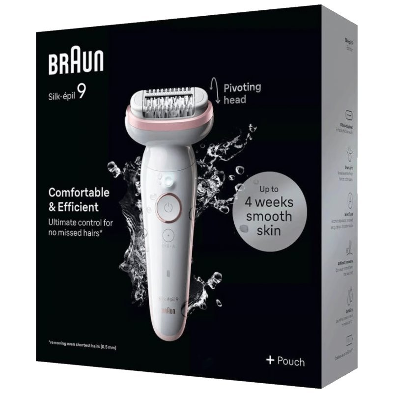 Braun epilator, 2u1, Silk-epil 9, SES9-000