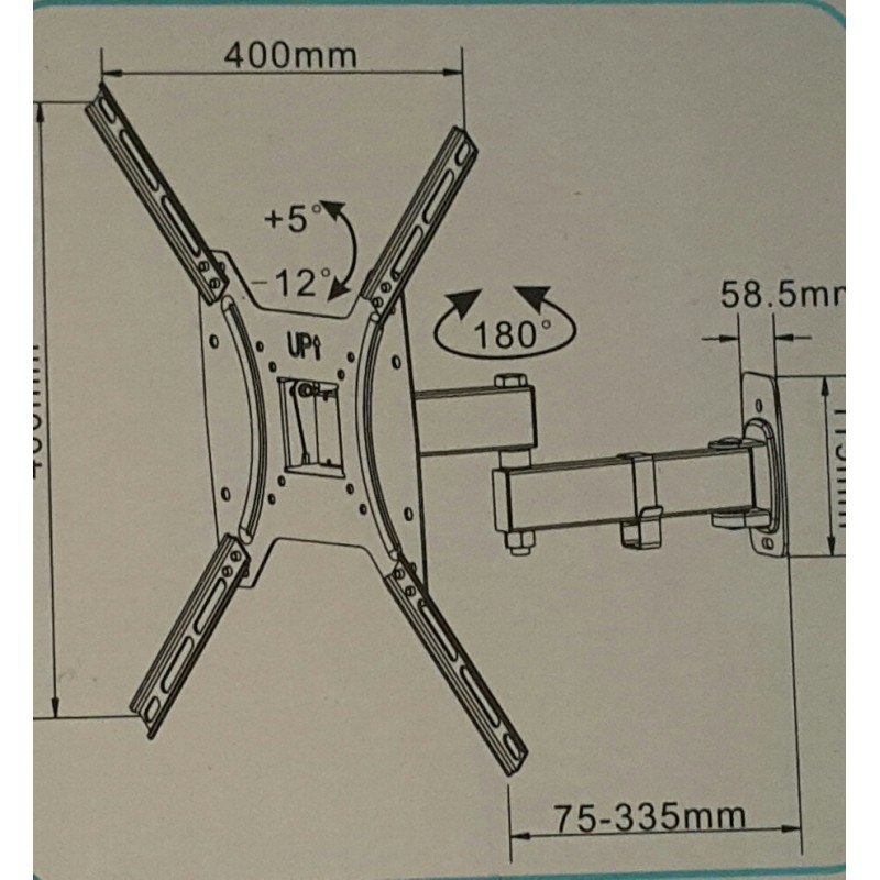 Sencor zglobni nosač za TV SHT B360