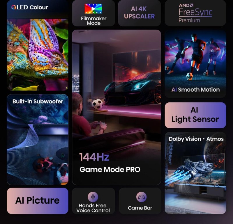 Hisense Smart TV 100E7Q PRO