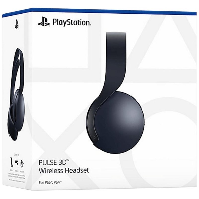 Sony bežične sušalice PS5, Pulse 3D crne