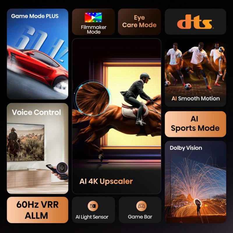 Hisense  TV, Smart, 85A6Q